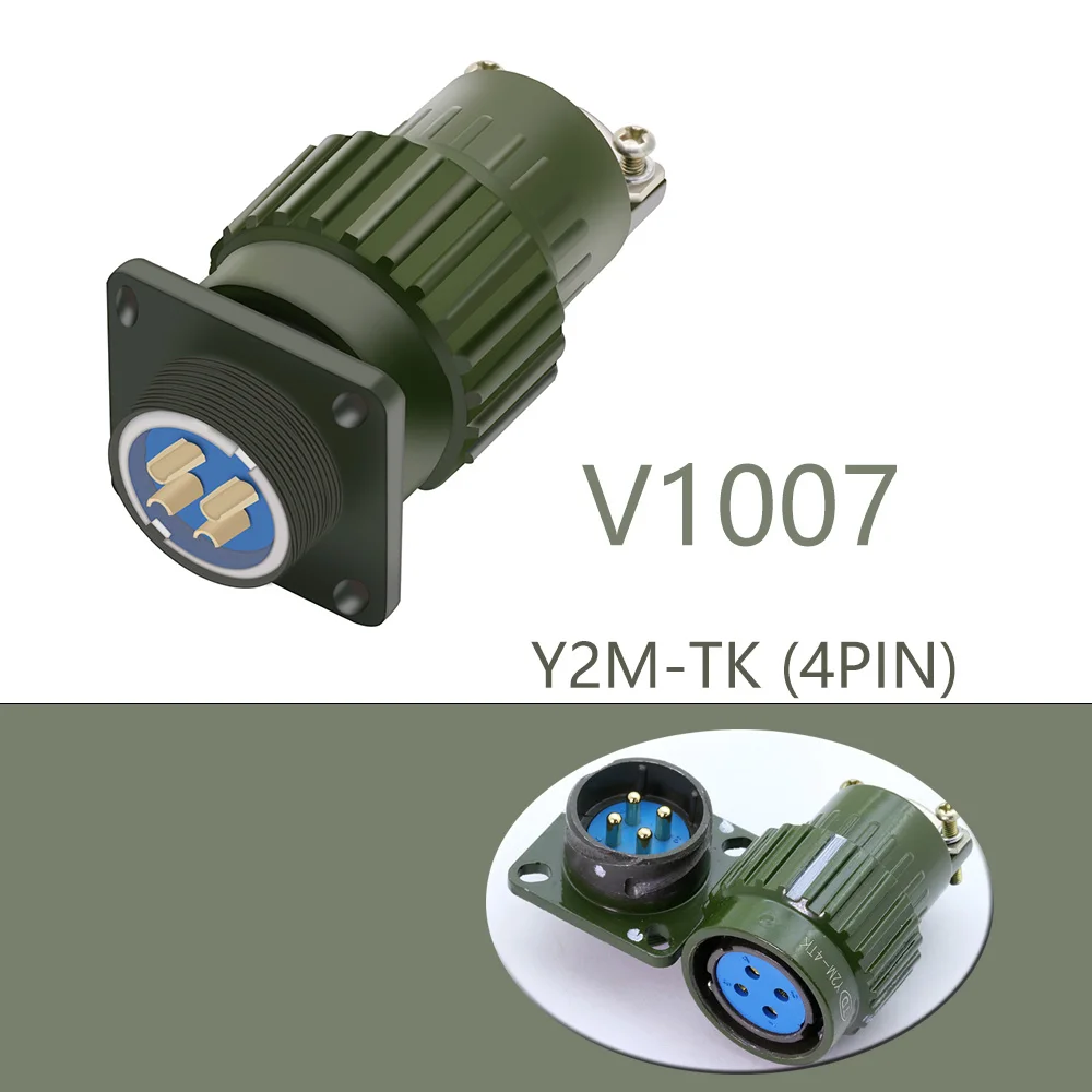 Фото 1 шт. Y2M-TK/TJ серия военный разъем США mil-spec 2 3 4 5 7 10 14 16 контактный Обустройство дома 1 шт. Y2M-TK/TJ серия военный разъем США mil-spec 2 3 4 5 7 10 14 16 контактный Обустройство дома
