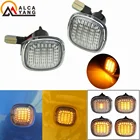 2 шт., желтый боковой маркер, указатель поворота для SKODA Fabia 6Y 5J MK2 Octavia 1U A4 MK1 Rapid NH3 Roomster 5J Superb 3U