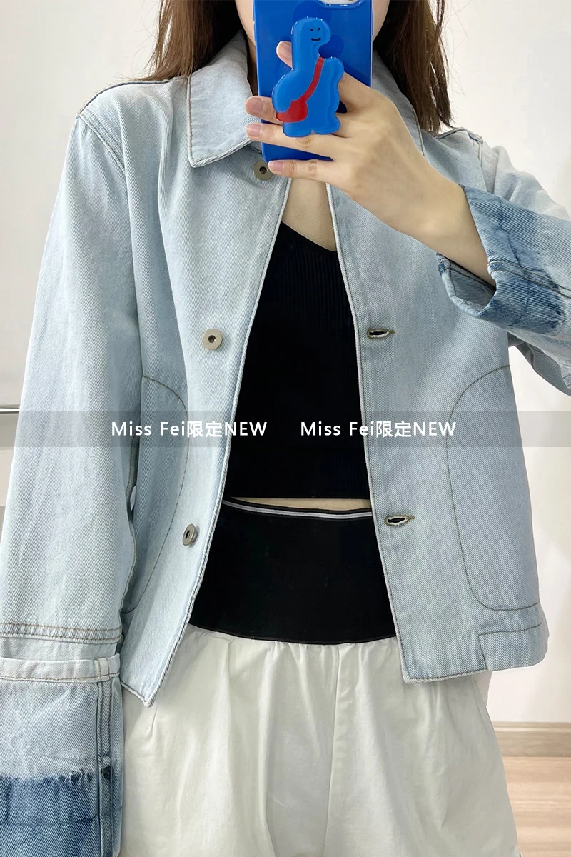 

2021 new spring and summer 2021 Spanish coat of short bull-puncher female joker