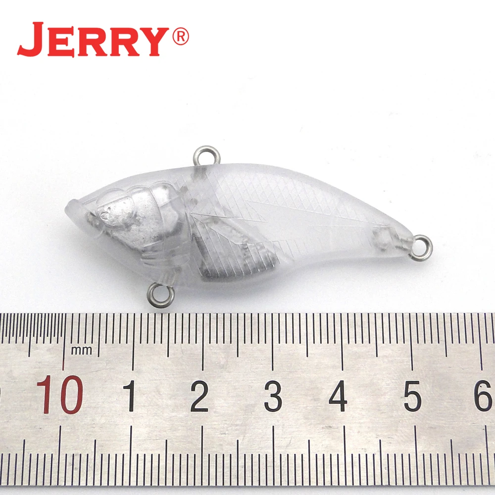 Jerry Kicker 10 шт. DIY пустые рыболовные приманки для тела Неокрашенная Сверхлегкая