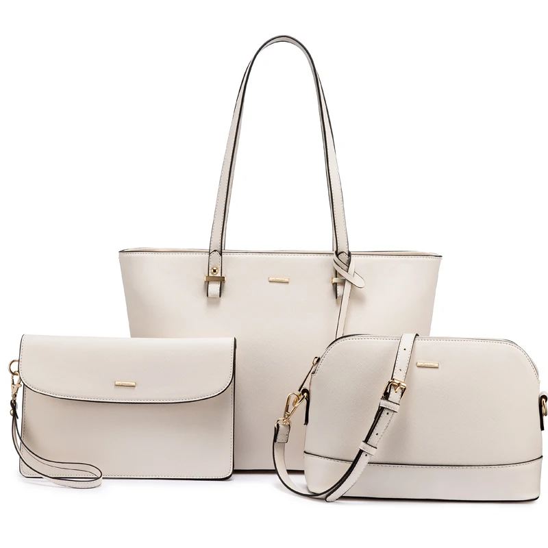 

women shoulder bags crossbody bags for ladies large tote bag set 3 pcs clutch and purse luxury handbag women designer