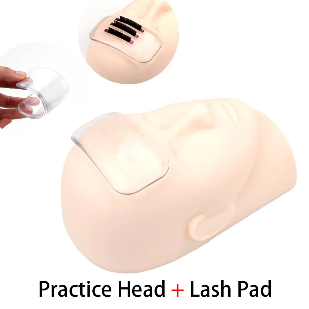 10 шт. ресницы для наращивания силиконовые накладки Прививка ресниц