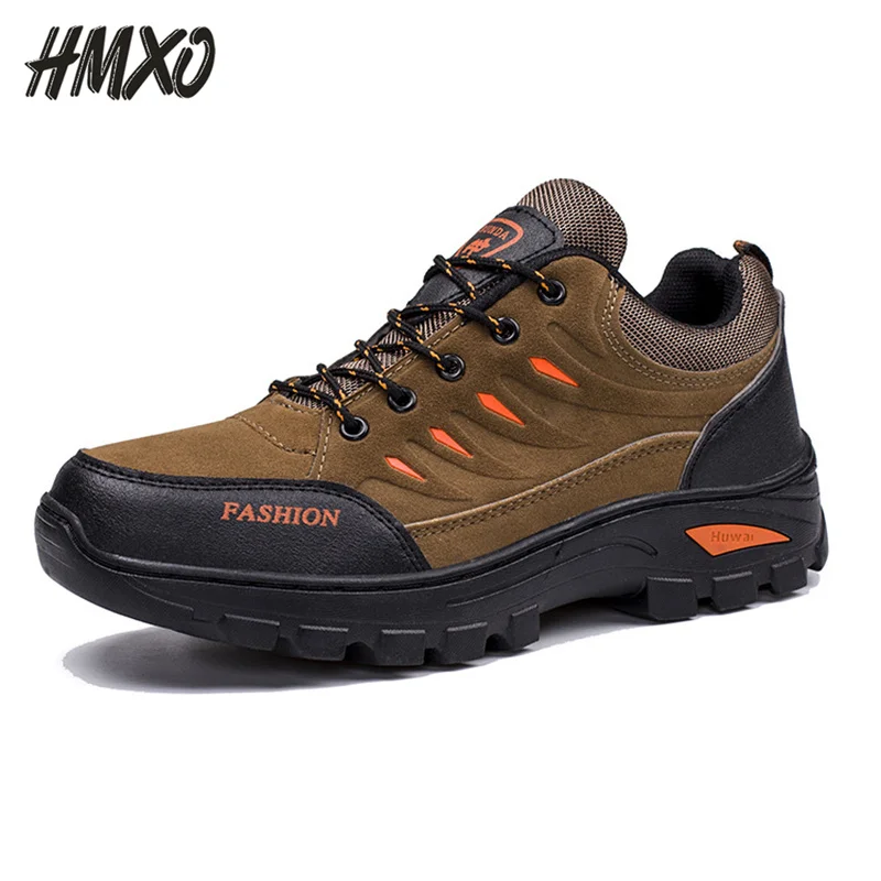 

HMXO Autumn Men Sports Casual Shoes Comfortable Breathable Men Running Shoes Outdoor Hiking Men Shoes Casual Men Sports Shoes