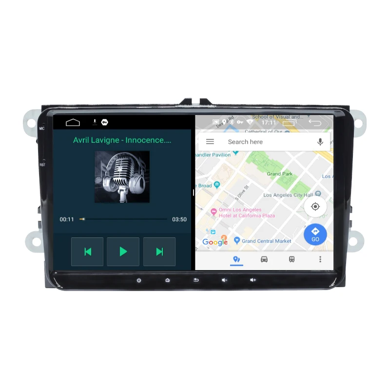Автомобильное радио для VW/Volkswagen/Magotan/Passat B6 B7 2 din Android 10 Авторадио Мультимедиа GPS DVR камера RAM Гб ROM 16