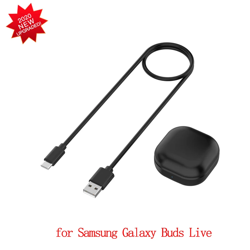 

Подходит для Samsung Galaxy Buds Live Bluetooth-совместимая гарнитура с зарядным отсеком R180 Беспроводная зарядная коробка для наушников