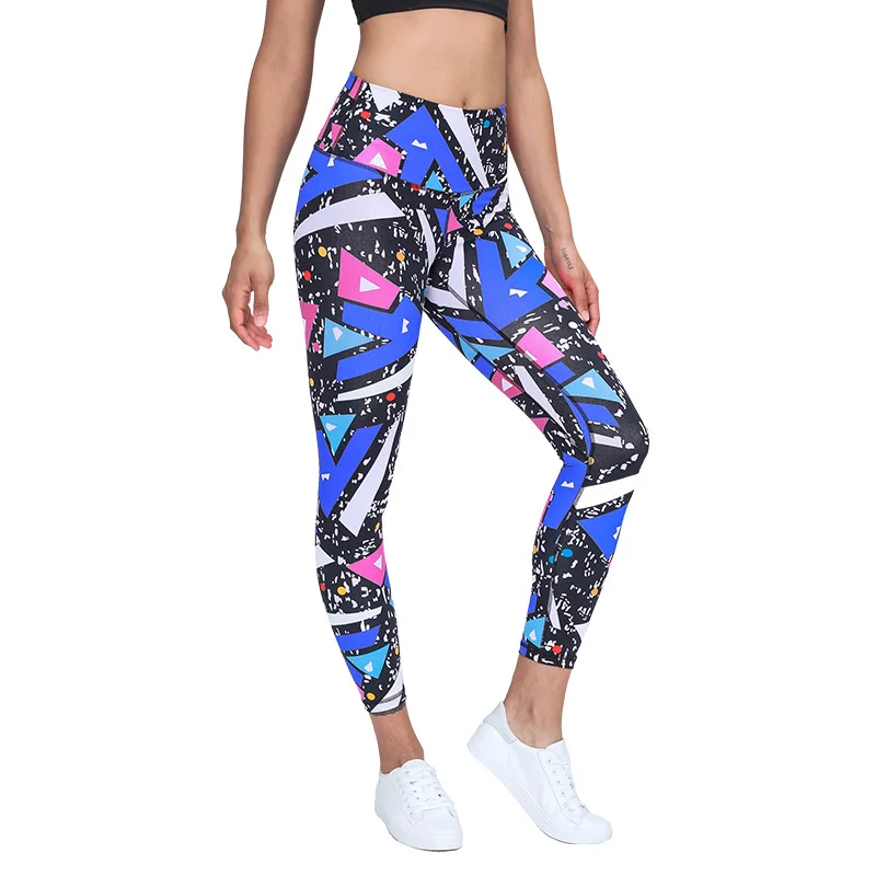 

New style yoga pants, women's hip-lifting sports gym clothes, thin, tight-fitting, high-waisted, and ankle-length pants