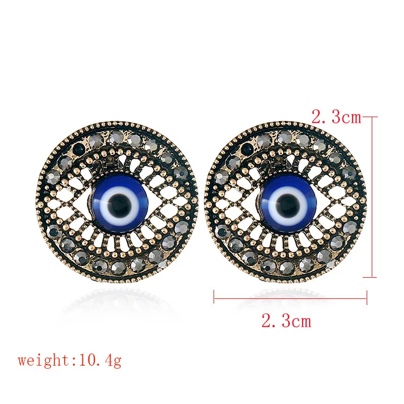 

2020 Creative Fashion Eye Earrings Restoring Ancient Ways Popular Eye Earrings