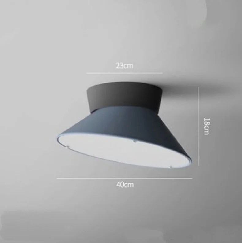 Lustra lampa скандинавский Железный красочный потолочный светильник s простой и