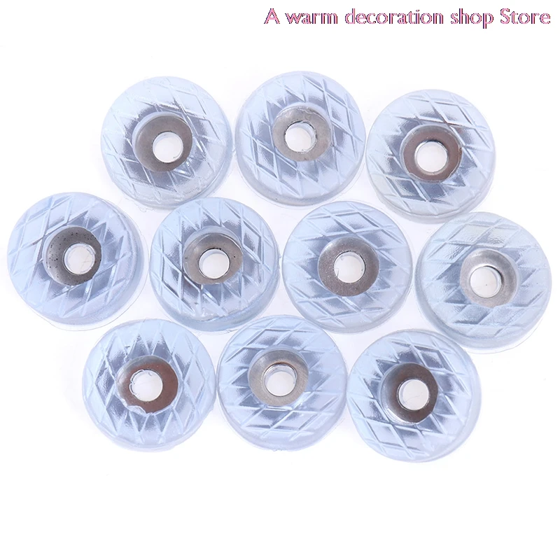 

10pcs Soft Transparent Non-slip Pads Chair Table Feet Leg Bottom Pads Furniture Sofa Stool Foot Covers Floor Protectors