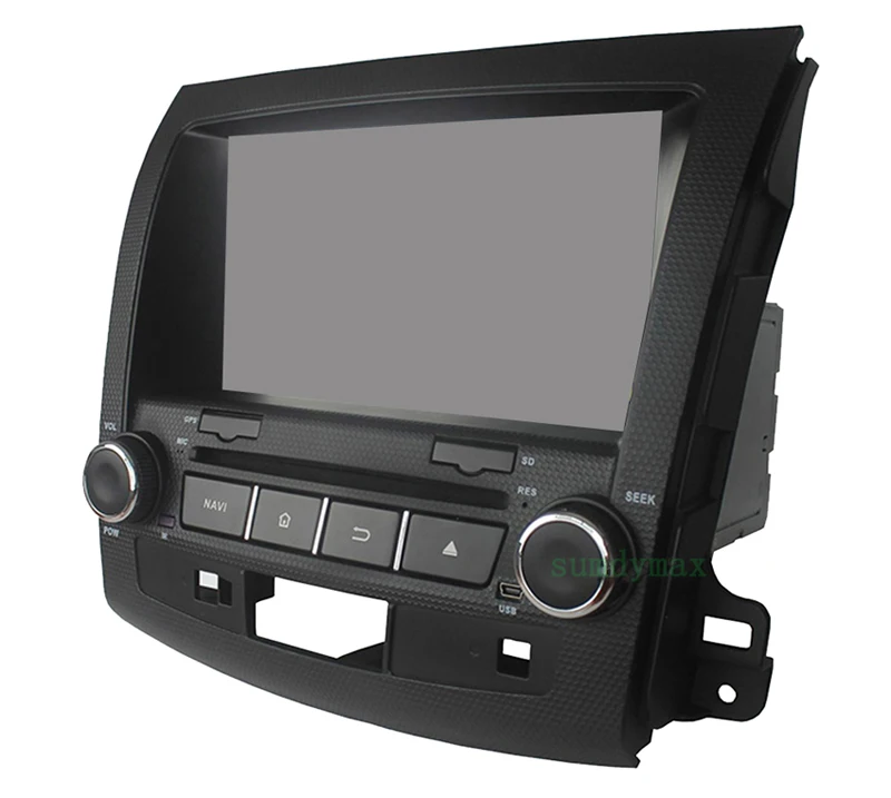 Автомобильное радио Android 10 octa core 4 + 128G для Mitsubishi outlander 2008-2012 мультимедиа