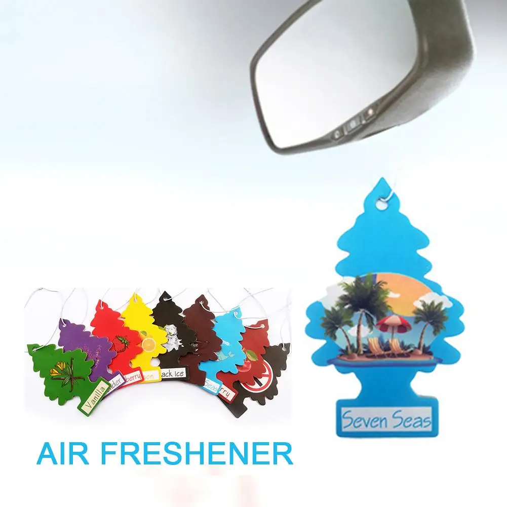 5 шт. автомобильный освежитель воздуха висячая бумага дерево картон Королевский