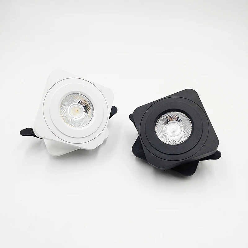 Приглушаемые вращающиеся Складные светодиодные потолочные светильники 7 Вт/9