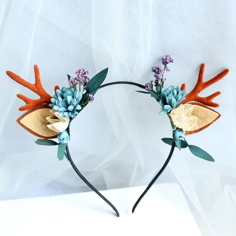 

Новогодний рожок оленя headband