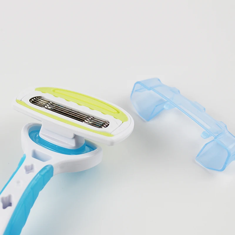 Бритва женская с 5 лезвиями для безопасного удаления волос | Красота и здоровье