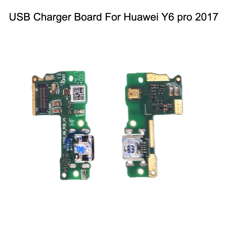 USB зарядное устройство для huawei Y6 pro 2017 запасные части плата | Мобильные телефоны и