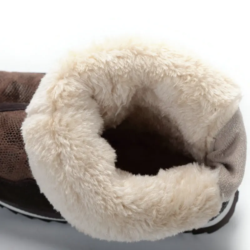 Питоновый узор женские зимние ботинки легкая одежда на молнии сапоги до середины