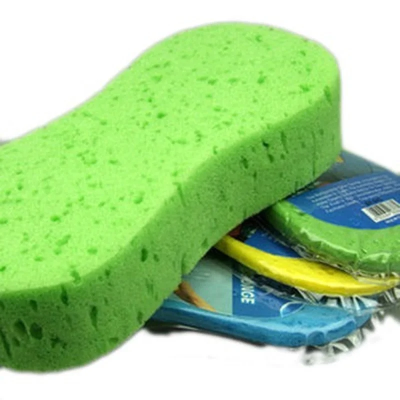 

1PCS Multifunction Large 8-character Vacuum Compressed Auto Paint Care Cleaning Tool Multipurpose Car Washing Sponge Cleaning