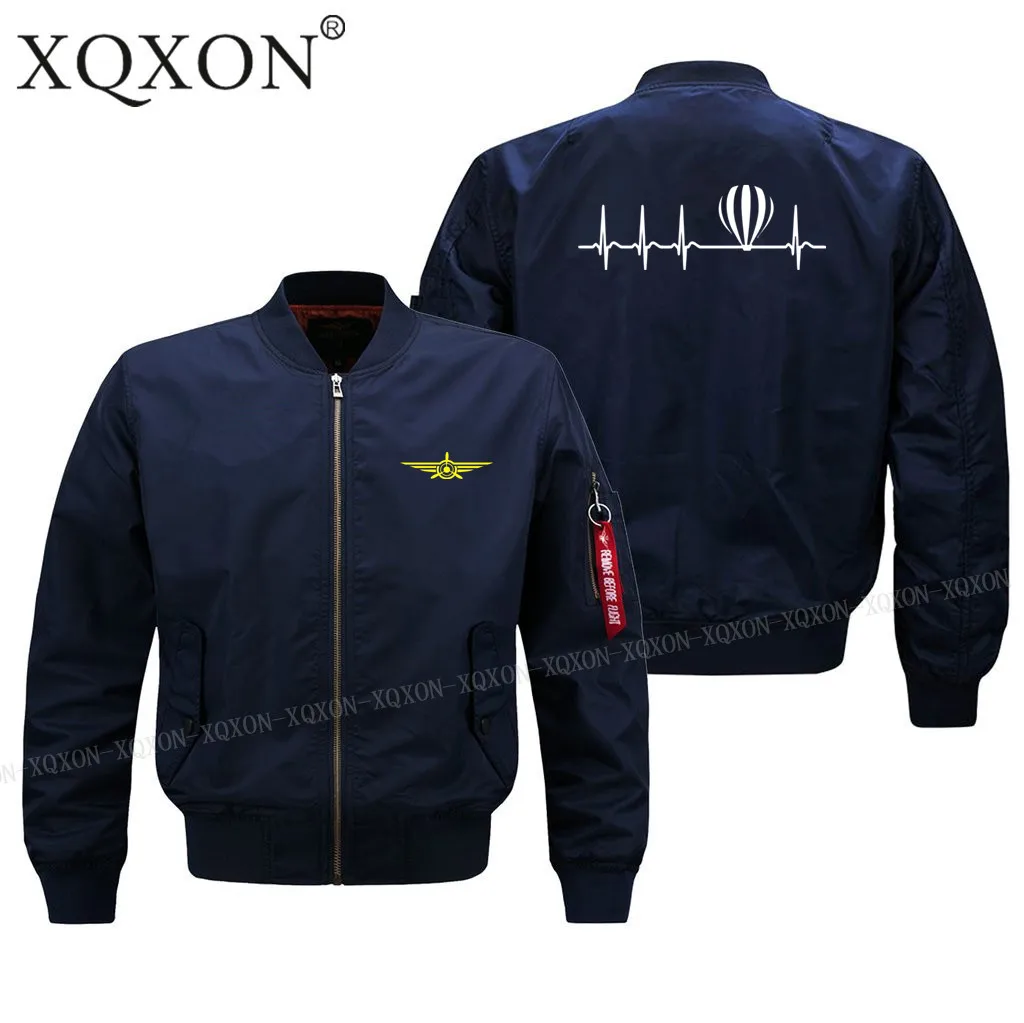 

New- 2022Spring Autumn Winter Man Jacket Thick Thin Heartbeat Hot Air Balloon Design Pilot Ma1 Mens Bomber Jackets Coats J632