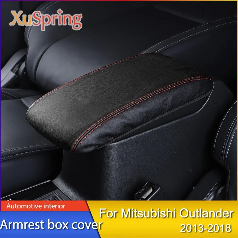 

Для 2013 2014 2015 2016 2017 2018 Mitsubishi Outlander крышка подлокотника модифицированные аксессуары декоративный интерьер автомобиля