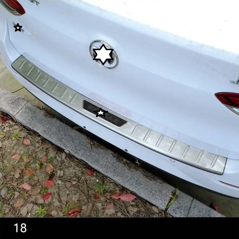 Корпус багажника задние панели ножная педаль внешний Хромированный Авто