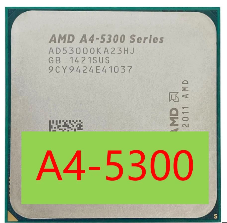 

AMD A4-Series A4 5300 A4 5300K A4 5300B 3,4 ГГц двухъядерный процессор AD530BOKA23HJ / AD5300OKA23HJ разъем FM2 A4 5300-5 шт.