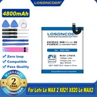 100% Оригинальный аккумулятор LOSONCOER 4800 мАч LTH21A для LeEco Letv Le MAX 2 5,7 дюймов X821 X820 Le MAX2 LeMax2 X822 X829
