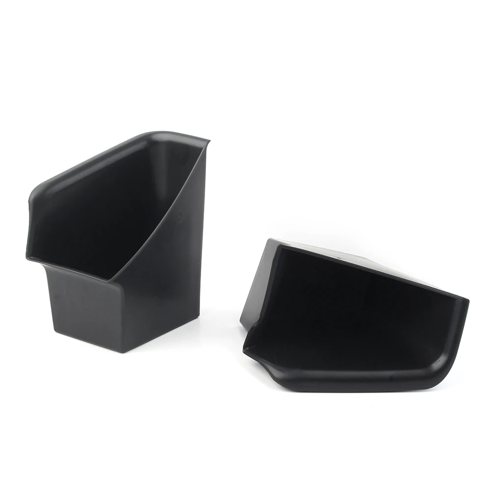 

2PCS Car Front Door Storage Box Organizer Container Holder For Jaguar F-PACE 2016-2019 left drive