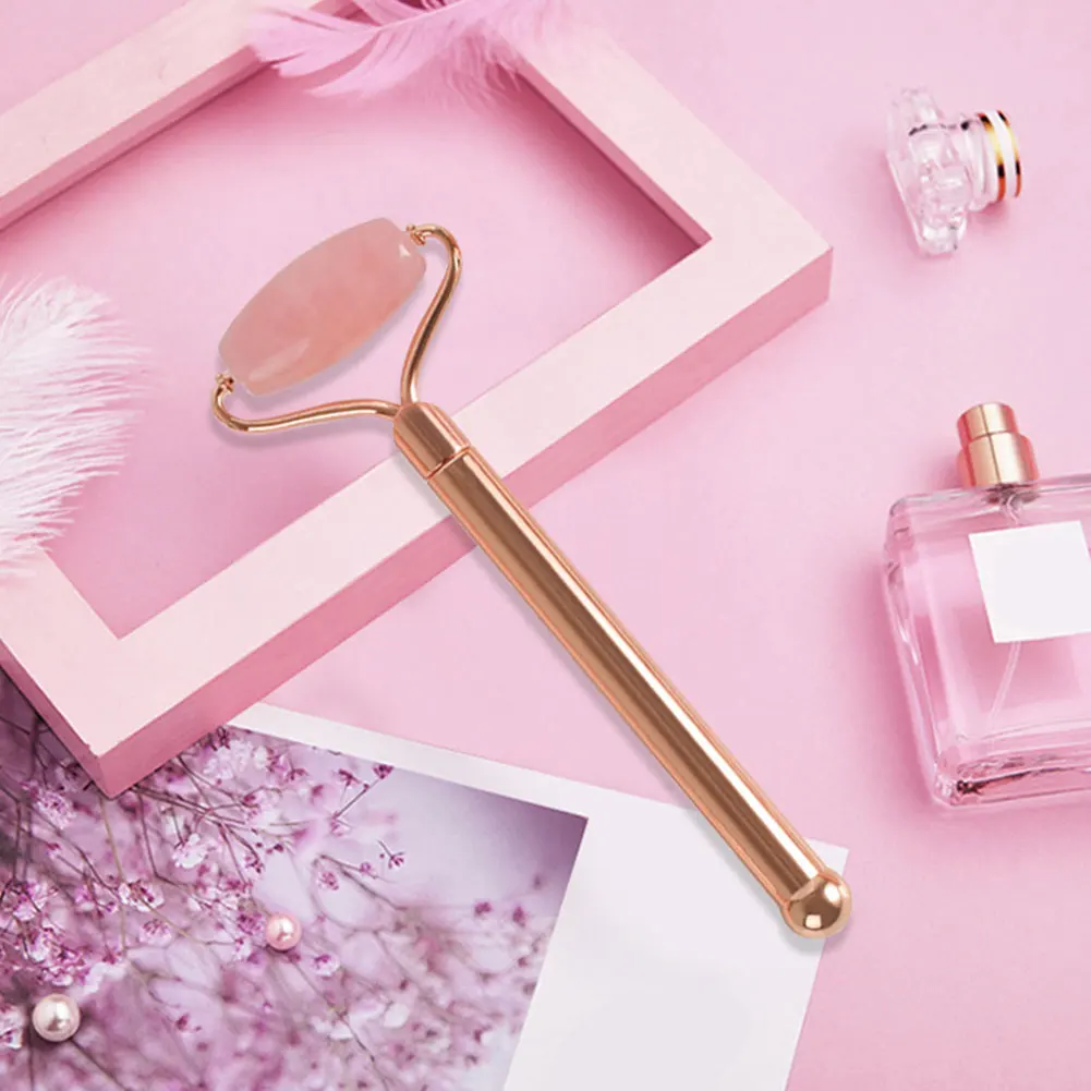 Для женщин удаление морщин Укрепляющая подтяжка Jade роликовый массажер для лица с