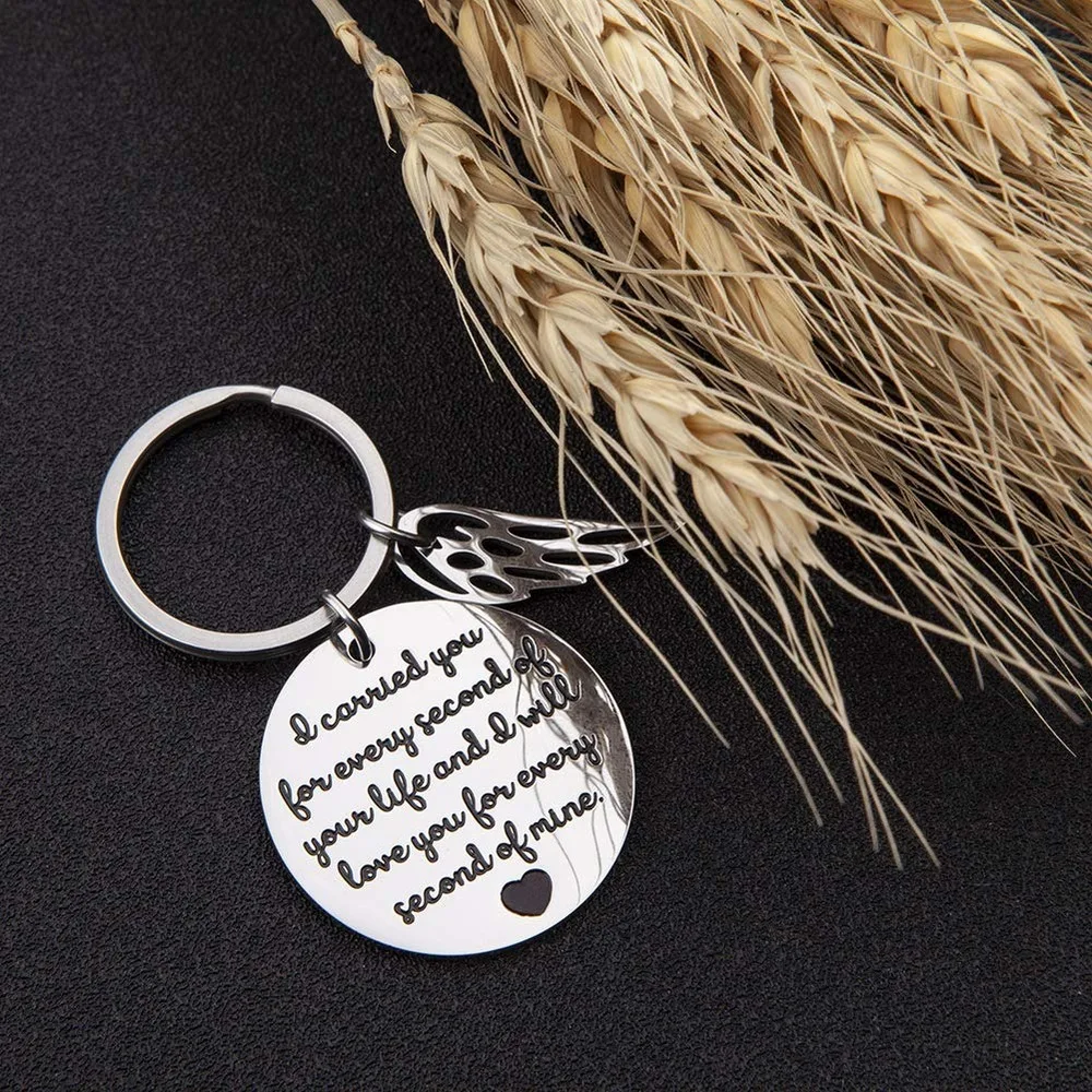 Memorial Gift Remembrance Keychain Loss of Baby Infant Child Miscarriage Keepsake Charm Pedant Jewelry Sympathy Gifts | Украшения и