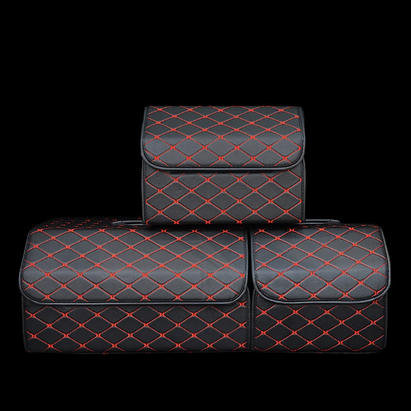 Складная сумка для хранения в багажник автомобиля Органайзер с крышкой