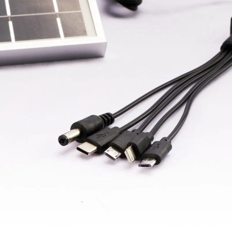 8w solar charger ultra thin polycrystalline solar panel portable outdoor camping emergency mobile phone charger free global shipping