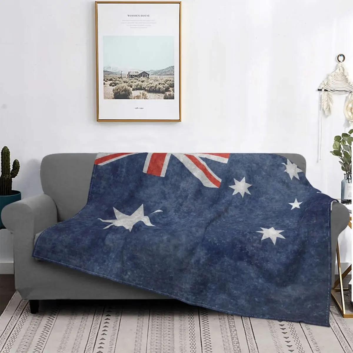 

Bandera de Australia, manta peluda, colcha, Edredon a cuadros para cama, toalla, Sudadera con капуcha para playa, ropa de cama y