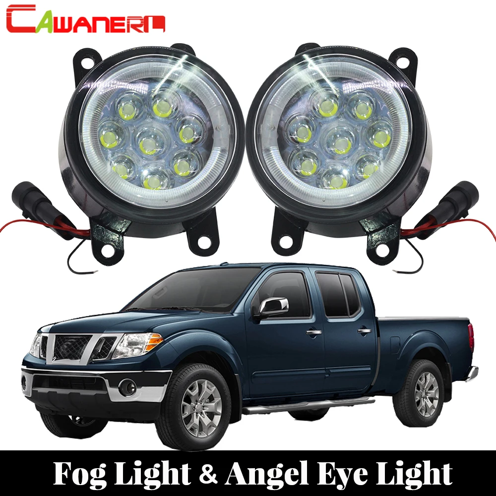 Cawanerl 2 шт. автомобильный светильник источник светодиодный лампы Противотуманные