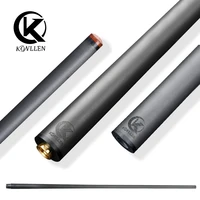 konllen carbon energy 12 512 9mm hell fire tip carbon fiber pool cue stick single shaft388 radial uni loc joint carbon shaft