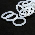 5 шт. CS 3 мм уплотнительное кольцо из пищевого силикона OD 10-75 мм Белое резиновое уплотнительное кольцо Термостойкое-35 -200 