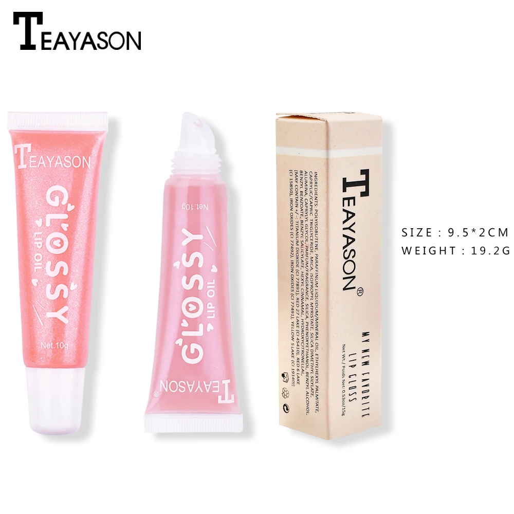 Moisturizing Lip Gloss Oil Protect Lips Makeup Liquid Tint Lipstick Cosmetics Women Glossy Crystal Jelly Hydrate |