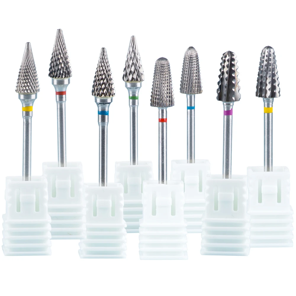 Фреза для маникюра карбид вольфрама сверла ногтей фрезы удаления гель лака