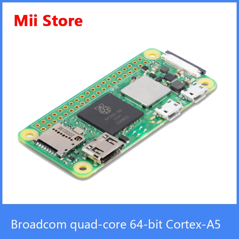 Raspberry Pi Zero 2 W Broadcom Quad-core 64-разрядная 512 МБ LPDDR2 802.11b/g/n Wifi | Компьютеры и офис