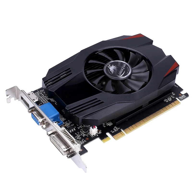 Цветная игровая видеокарта GeForce GT730K 4 Гб | Компьютеры и офис