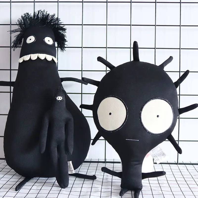 

20-40cm Fashion Boo Black Plush Toy Dark Animal Soft Stuffed Dolls Pillow Back Cushion Kids Toys Children Boys Birthday Gift