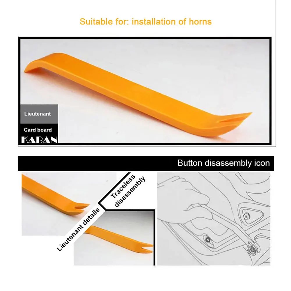 4 шт./компл. автомобиль аудио Панель удаление инструмент автомобильные