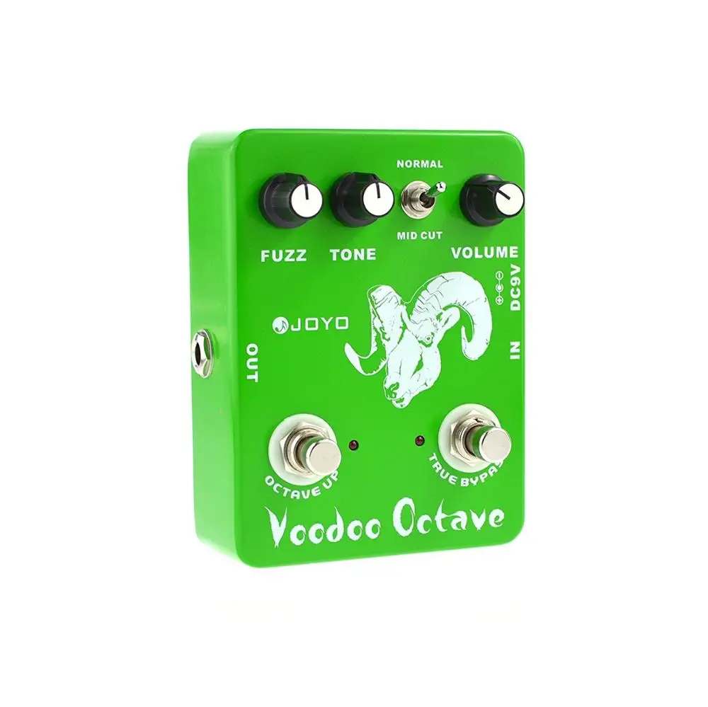 JOYO JF-12 Voodoo Octave Fuzz педаль для гитары электрические басовые динамические
