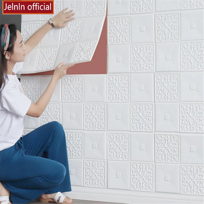 Самоклеящиеся обои с цветочным узором 3d наклейки на стену в саду для спальни