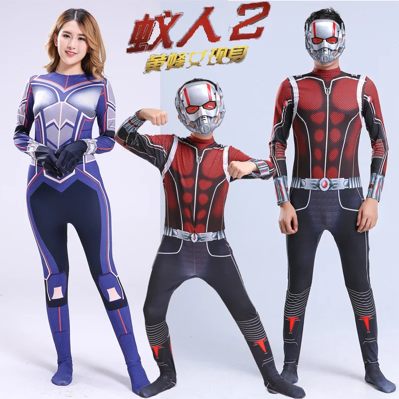 Костюм муравей и ОСА для взрослых детей комбинезоны аниме костюмы на Хэллоуин