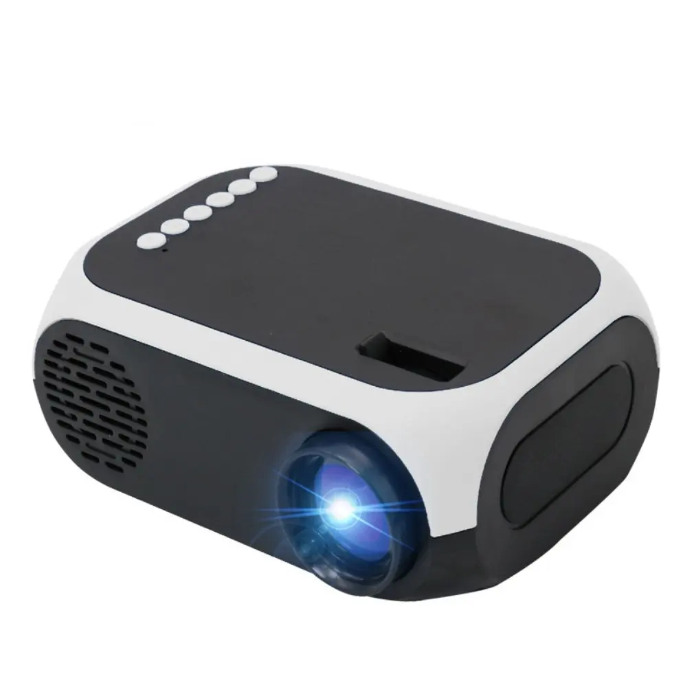 

Мини светодиодный портативный проектор для фильмов 80 дюймов 1080p с HDMI/USB/AV/аудио интерфейсами для домашнего кинотеатра Развлечения