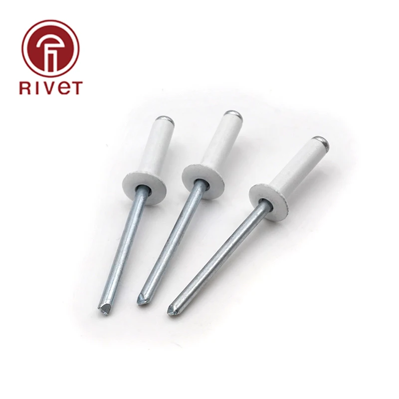 

3,2*12/3.2*13/3.2*14/3.2*15/3.2*16/3.2*17/3.2*18/3.2*20 мм Белые Алюминиевые Стальные вытягивающие заклепки, открывающиеся потайные заклепки, купольная головка