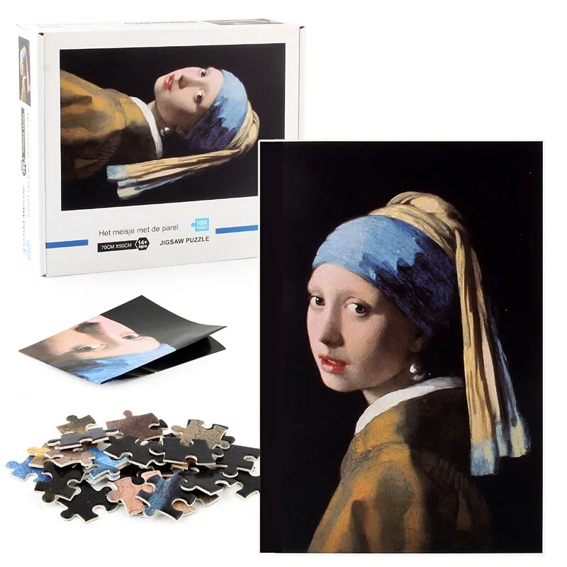 Пазл с жемчугом для девочек 1000 шт.|Пазлы| |