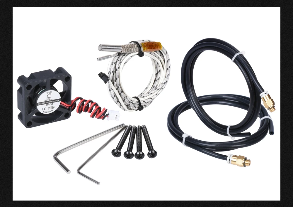 BIGTREETECH 2 в 1 из Hotend смешанные цвета 12 В/24 В 1,75 мм нити Боуден Экструдер 3d части принтера VS V6 Hotend для Titan MK8