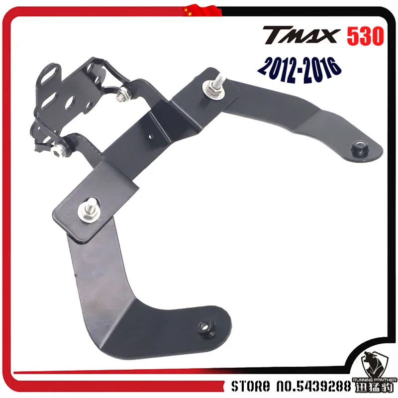 

For YAMAHA TMAX 530 T-MAX 530 2012-2016 Motorcycle modified Windscren Bracket with Mount mobilephone GPS and navigation Holder