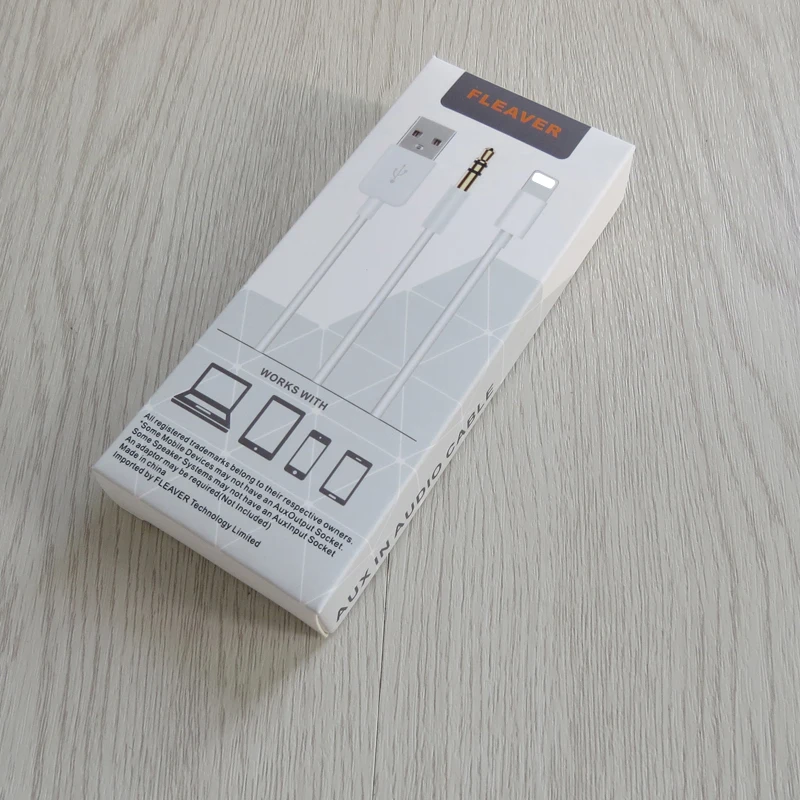 1 м 3 фута 8pin до 5 мм аудио и usb кабель для зарядки XS XR X 8 7 plus ios 13|Кабели VGA| |
